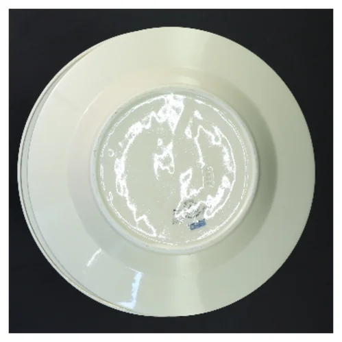 Sæt af 6 dybe tallerkener Hjertegræs, Royal Copenhagen(str. 6 stk Ø 25 cm) fra Royal Copenhagen (str. 6 stk Ø 25 cm)