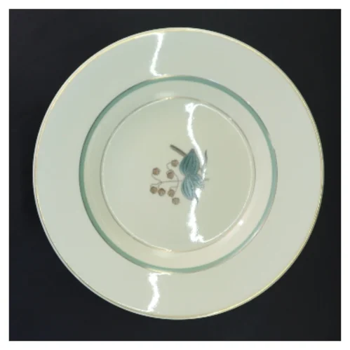 Sæt af 6 dybe tallerkener Hjertegræs, Royal Copenhagen(str. 6 stk Ø 25 cm) fra Royal Copenhagen (str. 6 stk Ø 25 cm)