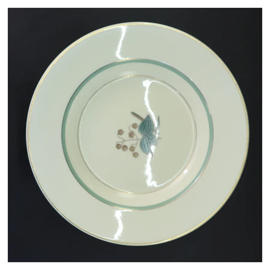 Sæt af 6 dybe tallerkener Hjertegræs, Royal Copenhagen(str. 6 stk Ø 25 cm) fra Royal Copenhagen (str. 6 stk Ø 25 cm)