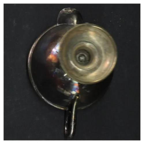 Flødekande sølvplet