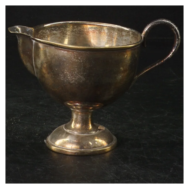 Flødekande sølvplet