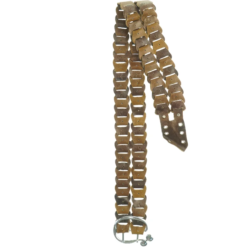 Vintage flettet bælte (str. 96 cm)