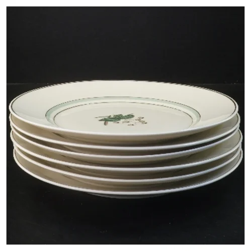 Spisetallerkener, 6 stk Hjertegræs, Royal Copenhagen(str. 6 stk Ø 25 cm) fra Royal Copenhagen (str. 6 stk Ø 25 cm)