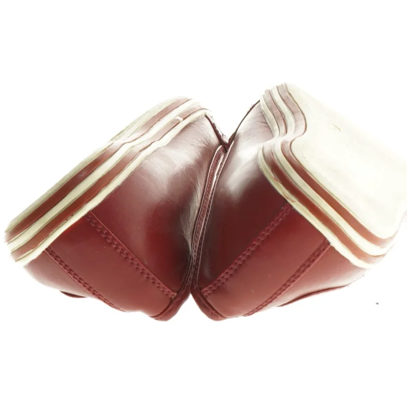 Røde læder loafers fra Skills (str. 38)