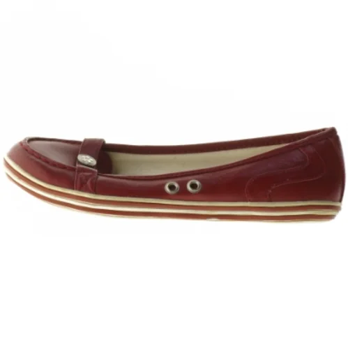 Røde læder loafers fra Skills (str. 38)