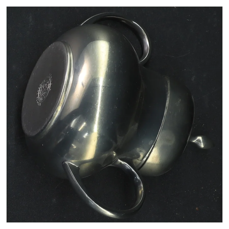 Hollandsk tin sukkerskål 