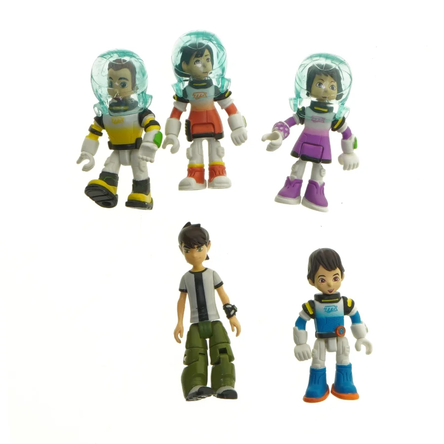 5 Tomorrowland actionfigurer (str. 10 cm)