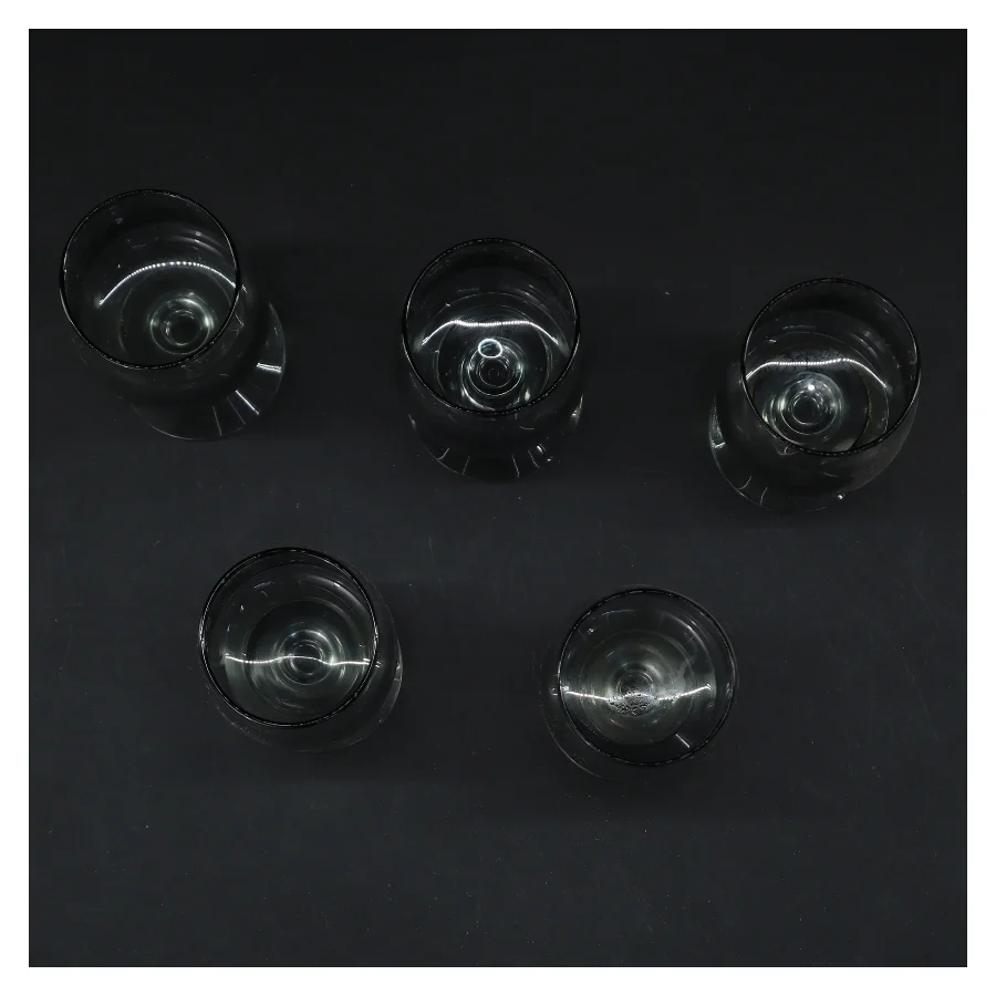 5 stk. Holmegaard Atlantic hvidvinsglas(str. 5 stk Ø 4,5 cm Længde 11,5 cm)