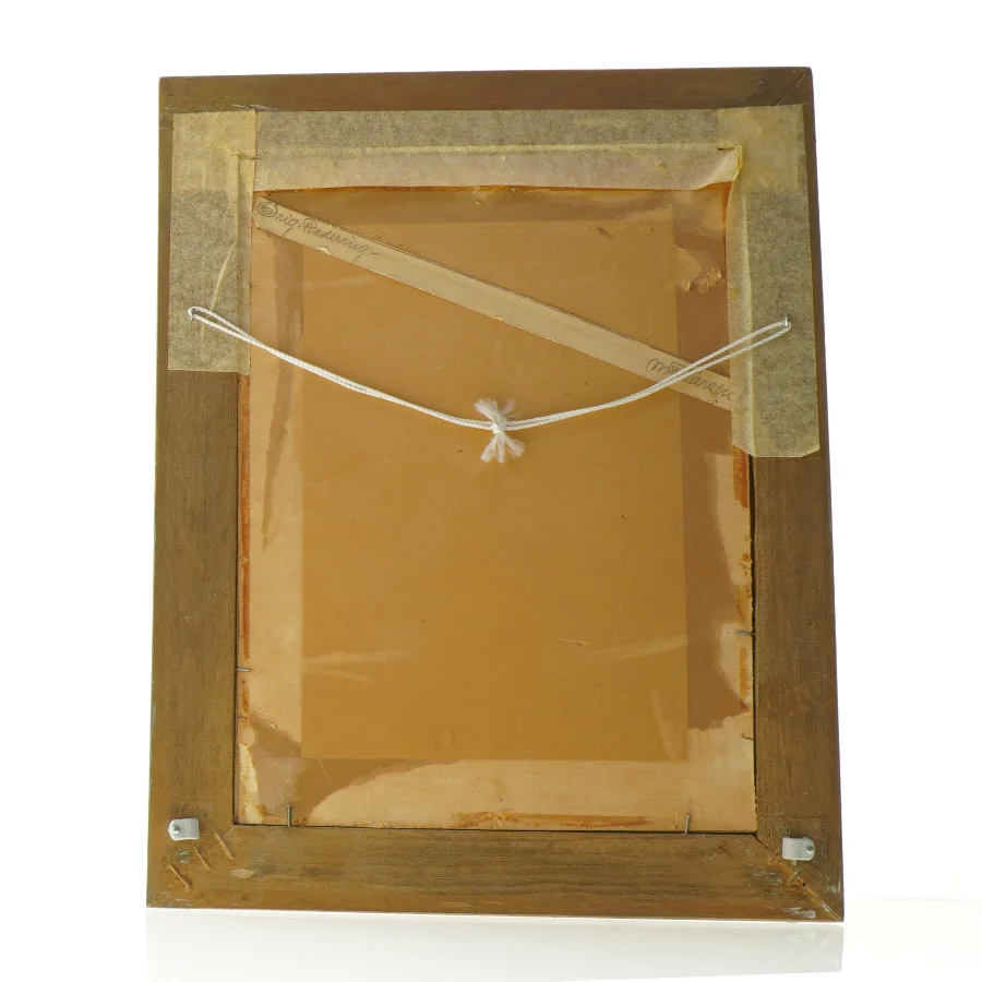 Indrammet bybillede (str. 39 x 30 cm)
