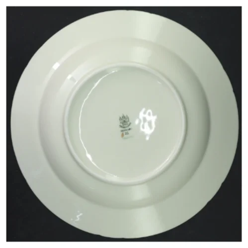 B&G Saksisk blomst dyb tallerken (str. Ø 24,5x4 cm)