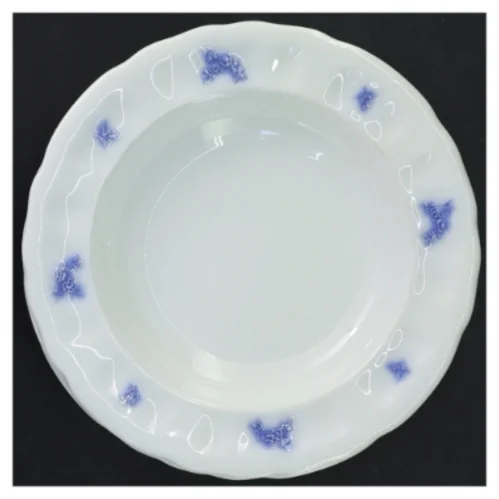 Gustavberg Blå Blom tallerkner (str. Ø 20x3 cm)