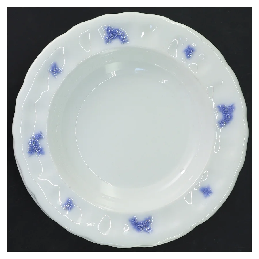 Gustavberg Blå Blom tallerkner (str. Ø 20x3 cm)