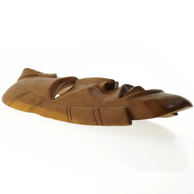 Træmaske (str. 43 x 20 cm)