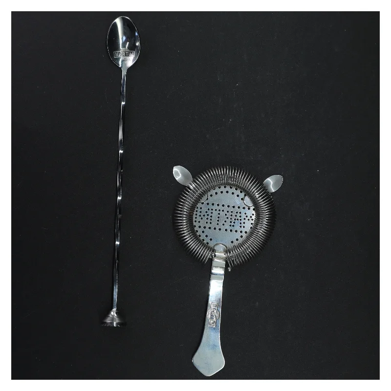 Cocktailsæt med si og drinksske fra Martini (str. 26 cm)