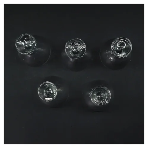 Holmegaard Princess vinglas sæt (str. 5 stk Ø 6,5 cm længde 14 cm)