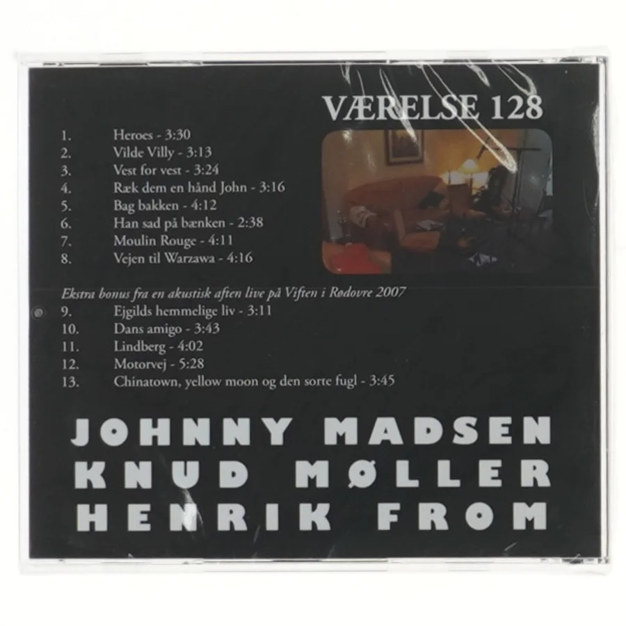 Værelse 128 CD af Johnny Madsen, Knud Møller og Henrik From