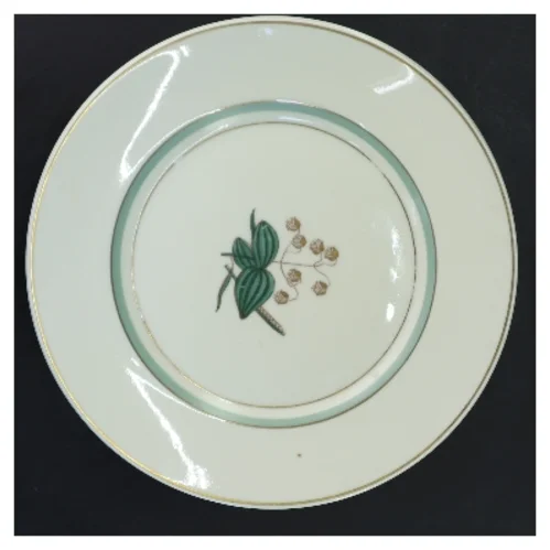Frokost tallerkener Hjertegræs, Royal Copenhagen(str. 5 stk Ø 22 cm) fra Royal Copenhagen (str. 5 stk Ø 22 cm)