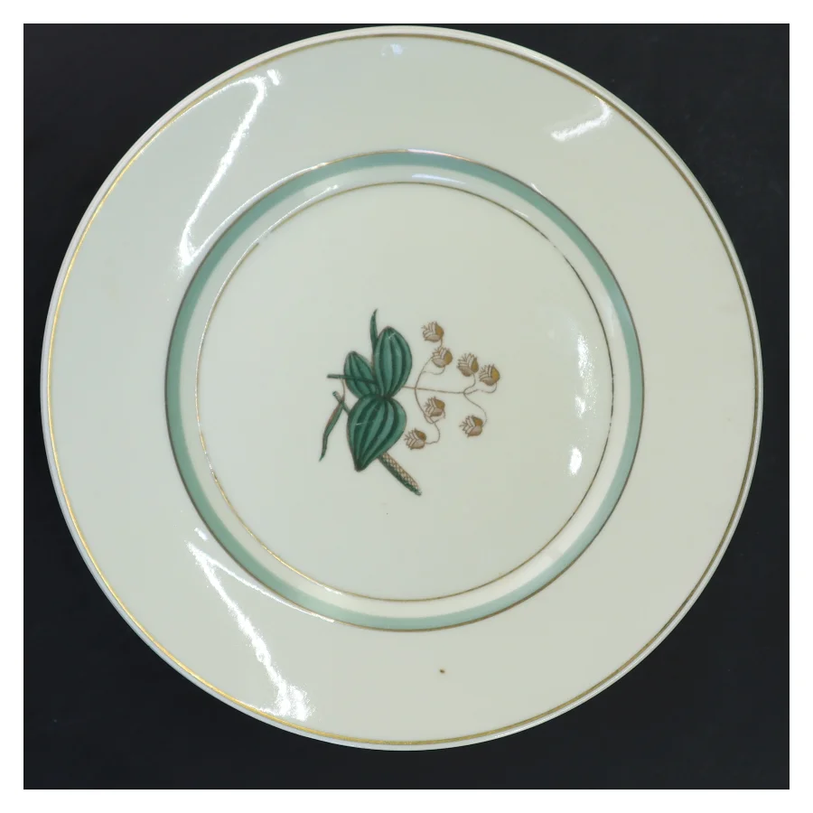 Frokost tallerkener Hjertegræs, Royal Copenhagen(str. 5 stk Ø 22 cm) fra Royal Copenhagen (str. 5 stk Ø 22 cm)