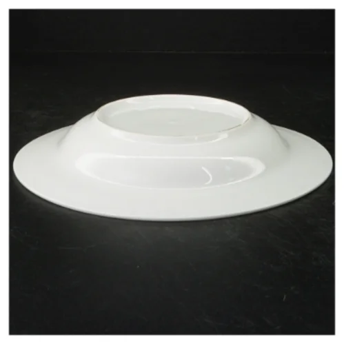 Hvide porcelænstallerkener (str. 23 cm)