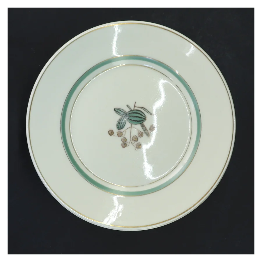 Sæt af 6 tallerkener Hjertegræs, Royal Copenhagen (str. 6 stk Ø 16 cm) fra Royal Copenhagen