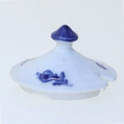 Royal Copenhagen blå blomst låg 10/8586 (str. Ø 6,5 cm)