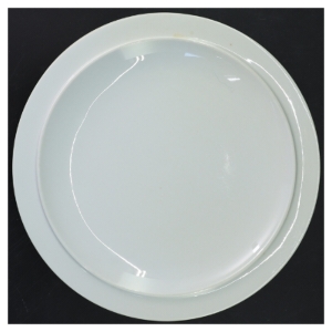 4 hvide tallerkener(str. Ø 26 cm)