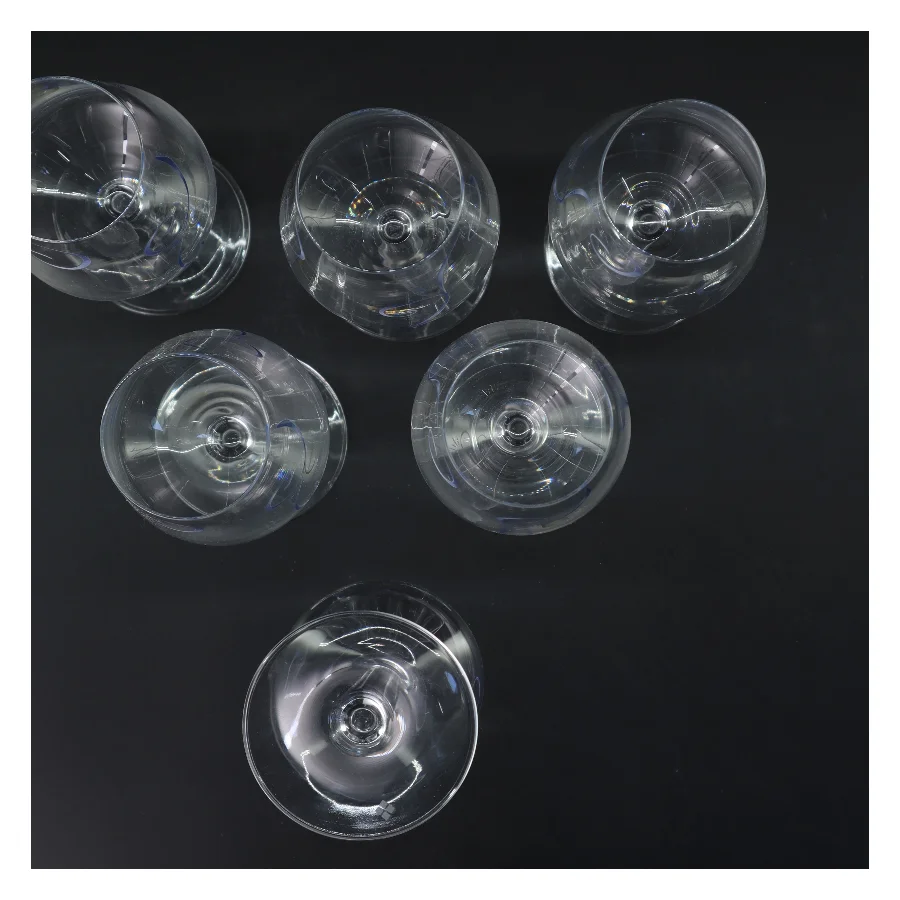 Papillon Vinglas, 6 stk (str. 6 stk Ø 6 cm længde 23,5 cm)