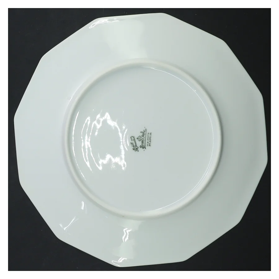 6 Rosenthal Maria frokosttallerkner (6 stk, ø 22 cm)