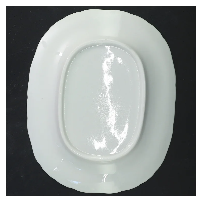 Gustavberg Blå Blom fad (str. 22x18 cm)