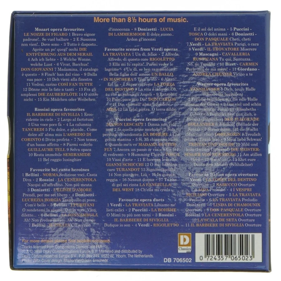 CD-samling: The People's Guide to Opera fra D Classics