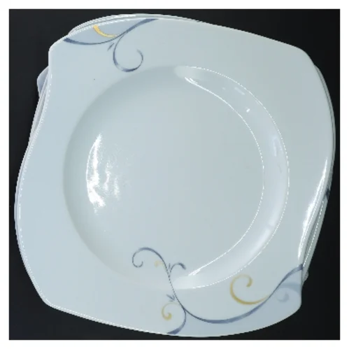 6 tallerkner fra Fyrklöveren Victoria (str. 6 stk 26x26 cm)