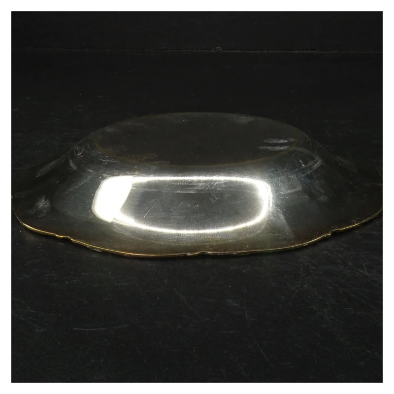 Dekorativ sølvpletfad (str. 20 cm)