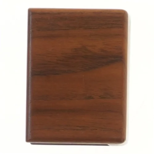 Træ æske med tændstikker (str. 10x7x4 cm)