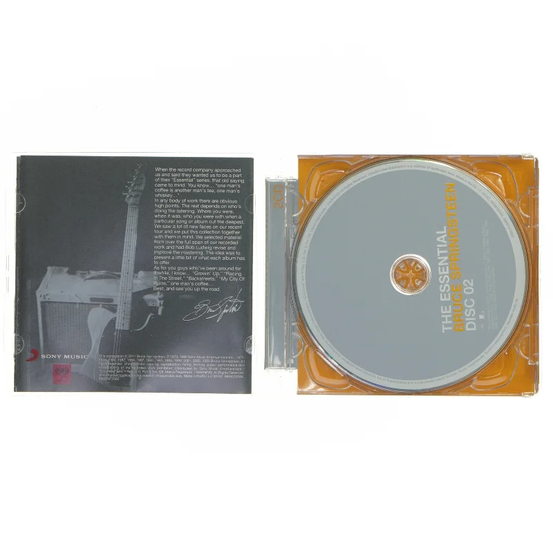 The Essential Bruce Springsteen 2CD fra Sony Music