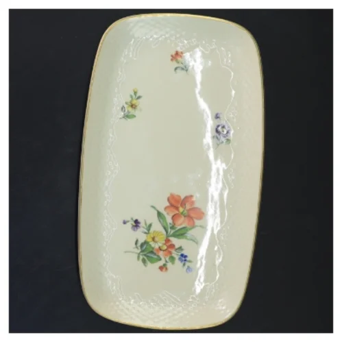 B&G Saksisk blomst fad (str. 27x15 cm)