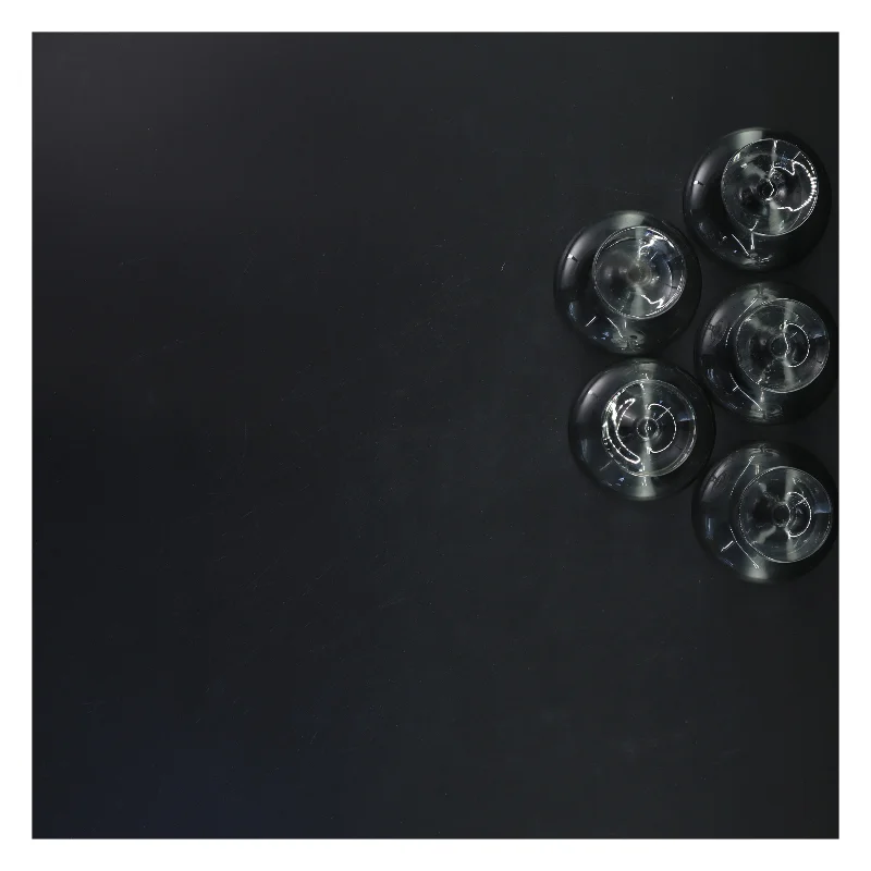 5 stk. Holmegaard Atlantic champagneglas (str. ø 7 cm, 5 styk cm)