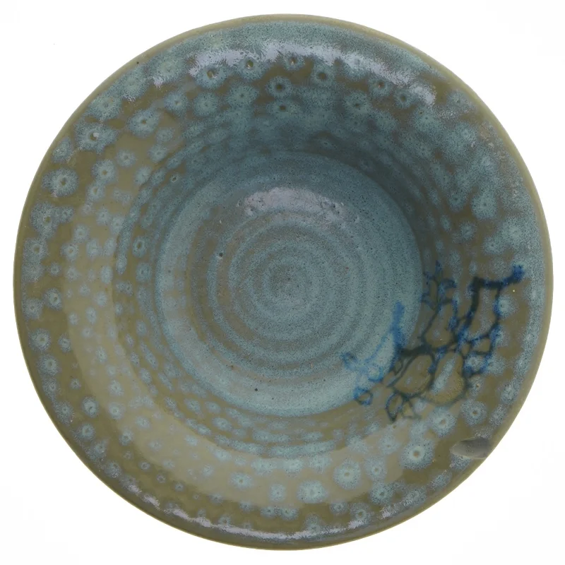 Keramisk skål fra E. Hjorth (str. Ø 16 cm)