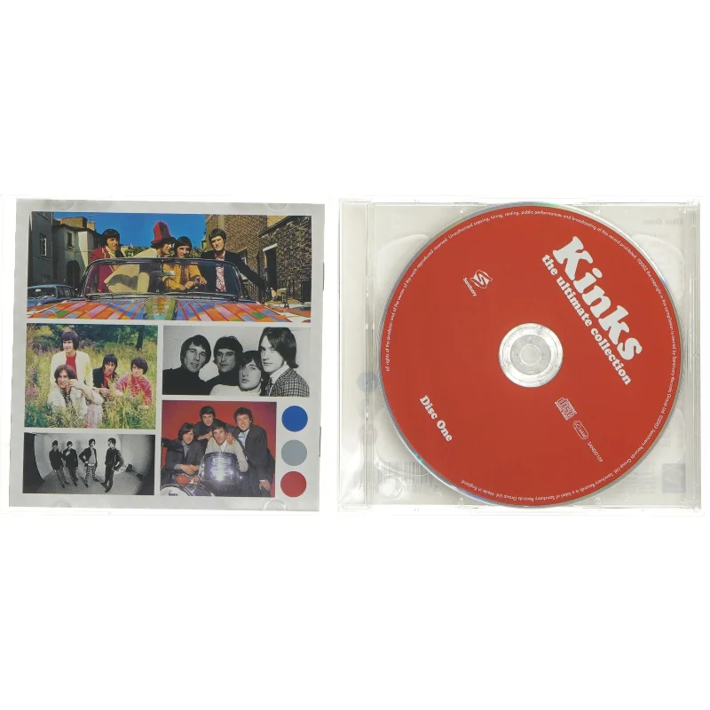 Kinks The Ultimate Collection, CD fra Sanctuary Records