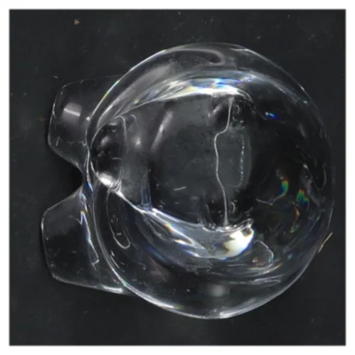 Orrefors Olle Alberius glasfigur i form af bjørn (str. 9,5x7 cm)