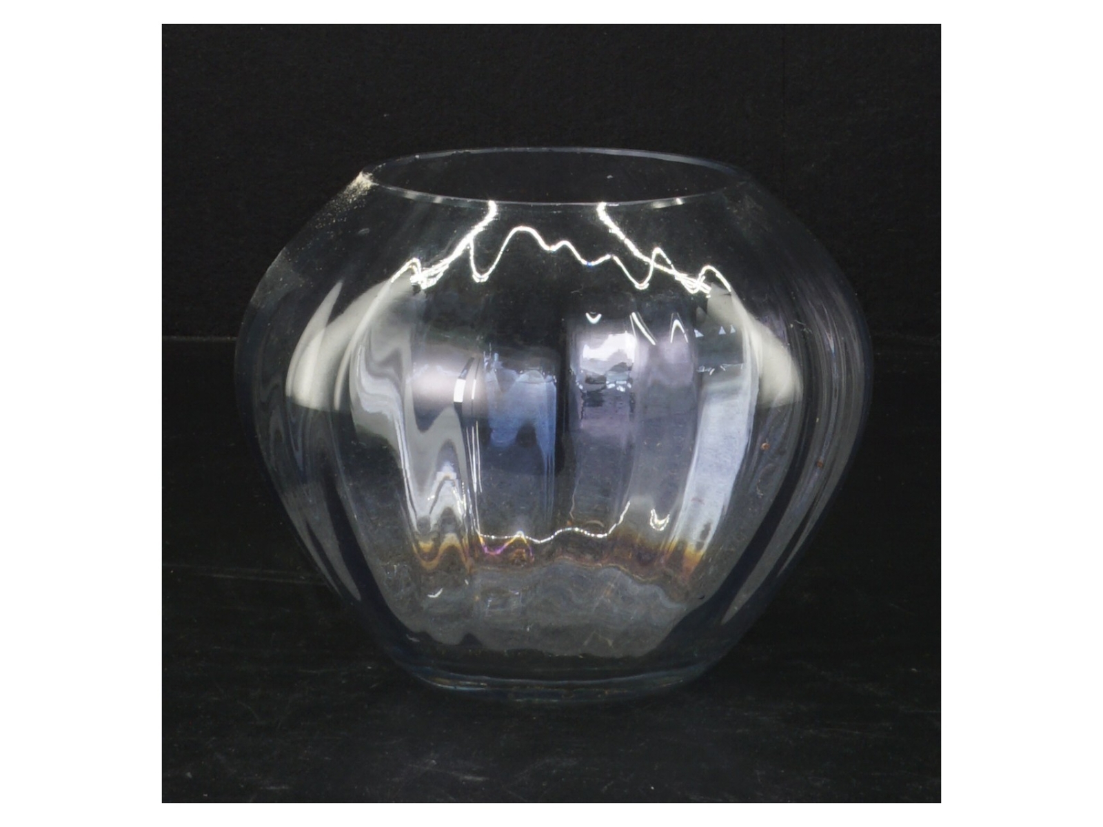 Glas vase (str. Ø 14 cm)
