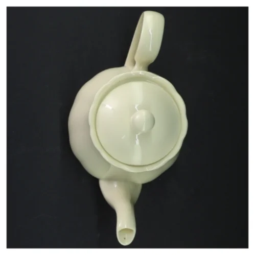 Hvid kaffekande med låg fra Södahl