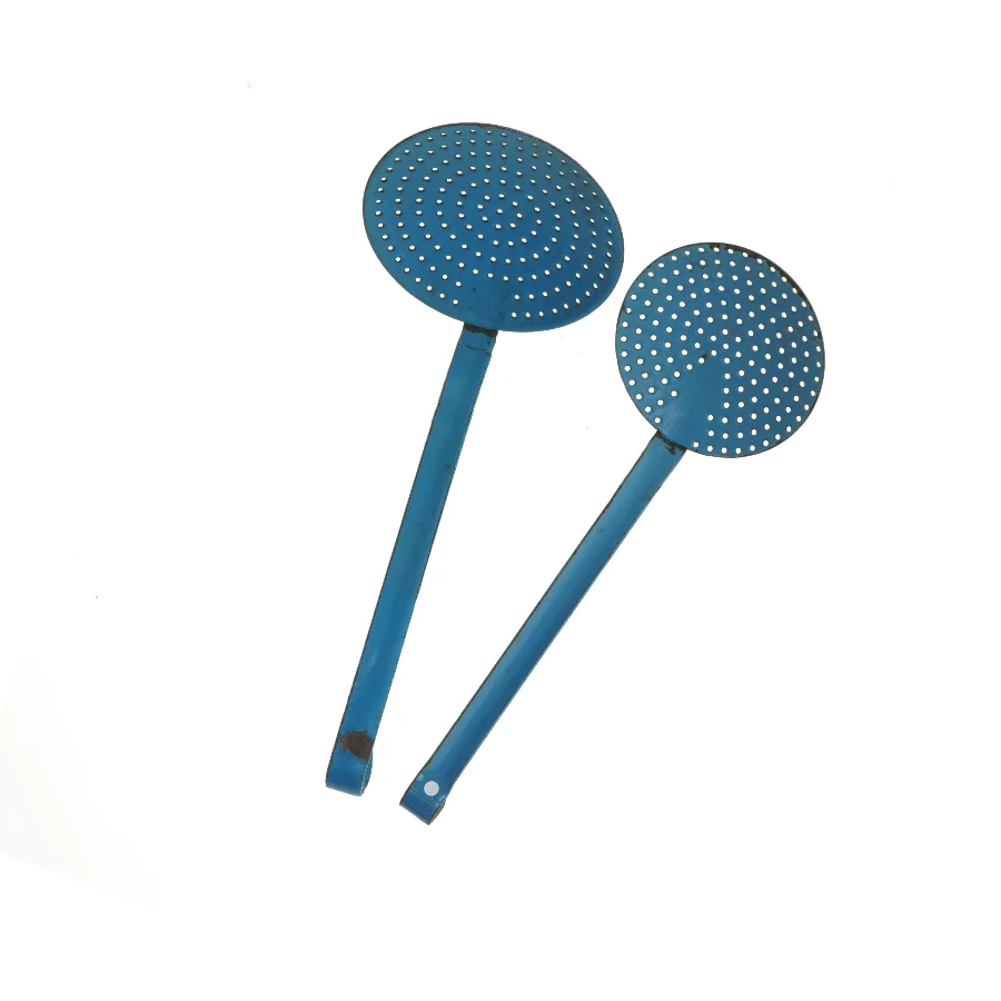 2 blå hulskeer Madame Blå(str. 38 cm. og. 36 cm)