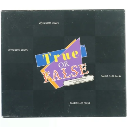 True or false spil fra Brio (str. 30x8,5 cm)