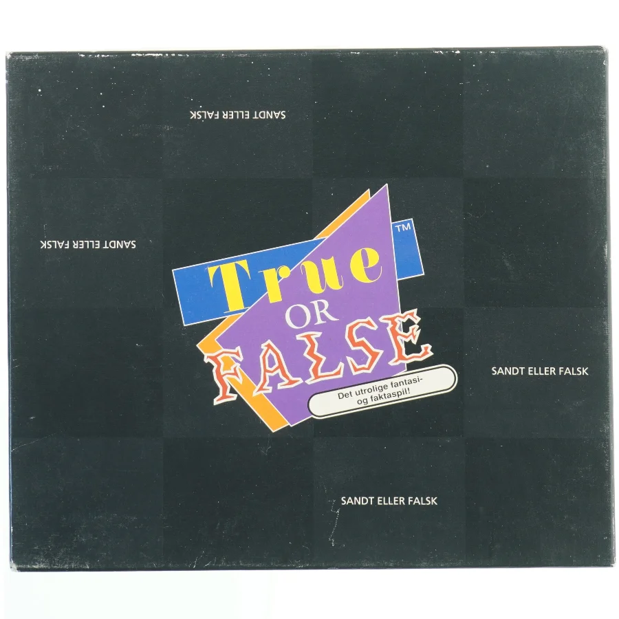 True or false spil fra Brio (str. 30x8,5 cm)