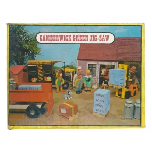 Camperwick green jig-saw (str. 22 x 17cm)