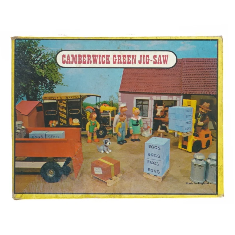 Camperwick green jig-saw (str. 22 x 17cm)