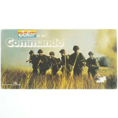 Commando brætspil fra Joker (str. 37x19 cm)