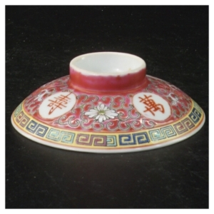 Dekorative kinesiske tallerkener (str. 10 cm)