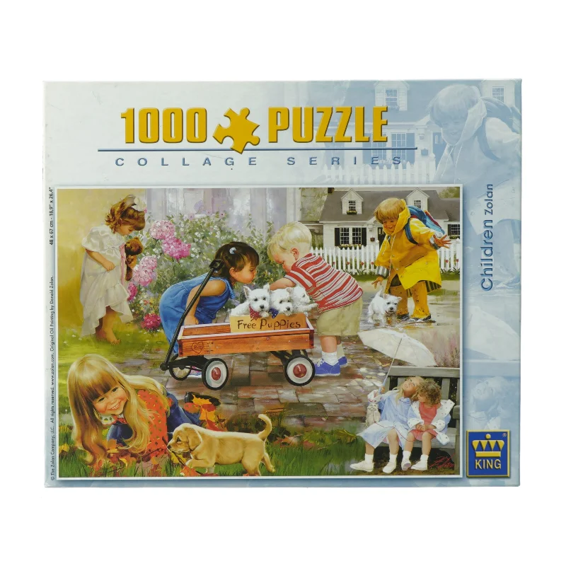 Puslespil 1000 brikker