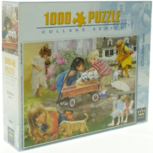 Puslespil 1000 brikker